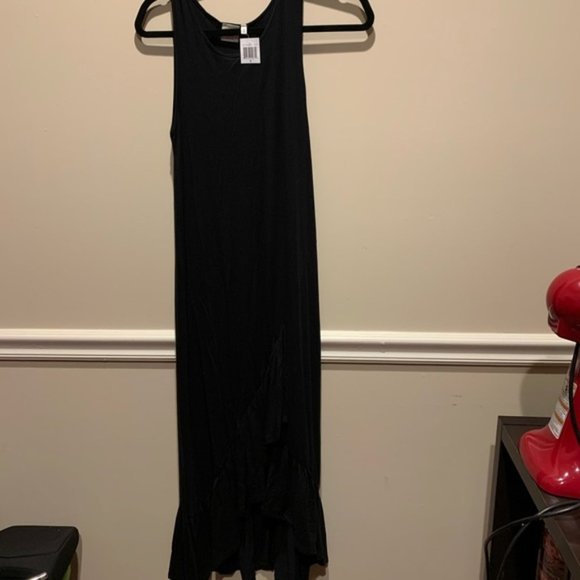 NWT Good Luck Gem Black Maxi Dress Size Small - Picture 1 of 8